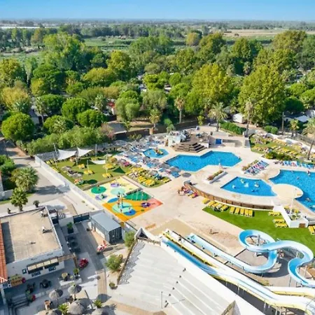 Campingplads Mobil-home Climatise, Animaux Ok - 6 Pers. - Api-1-52-2205 Saint-Cyprien (Pyrenees-Orientales)
